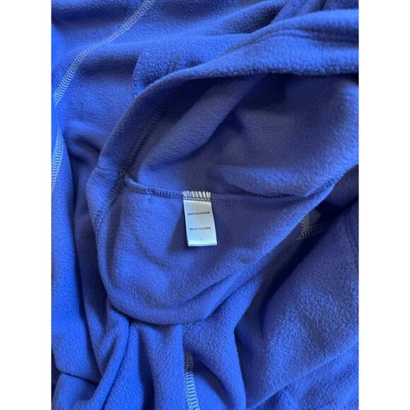 Stan Herman Long Sleeve Fleece Cozy Warm Purple Shirt Womens Size Large - Picture 7 of 8